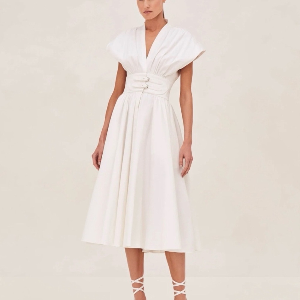 Alexis Ivory Midi Dress